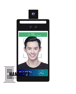 HandsÖff Face Recognition With Temperature Measurement