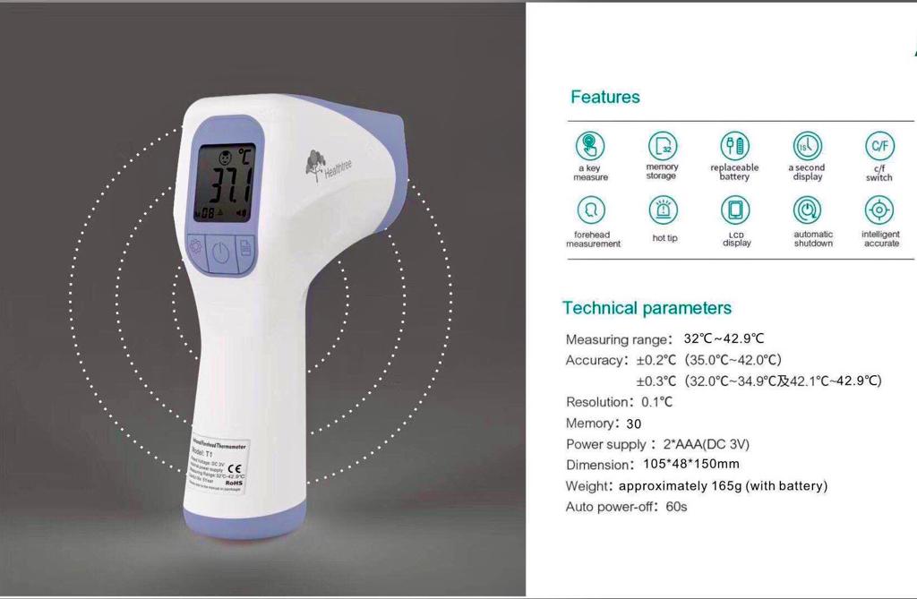 HandsÖff Contactless Thermometer